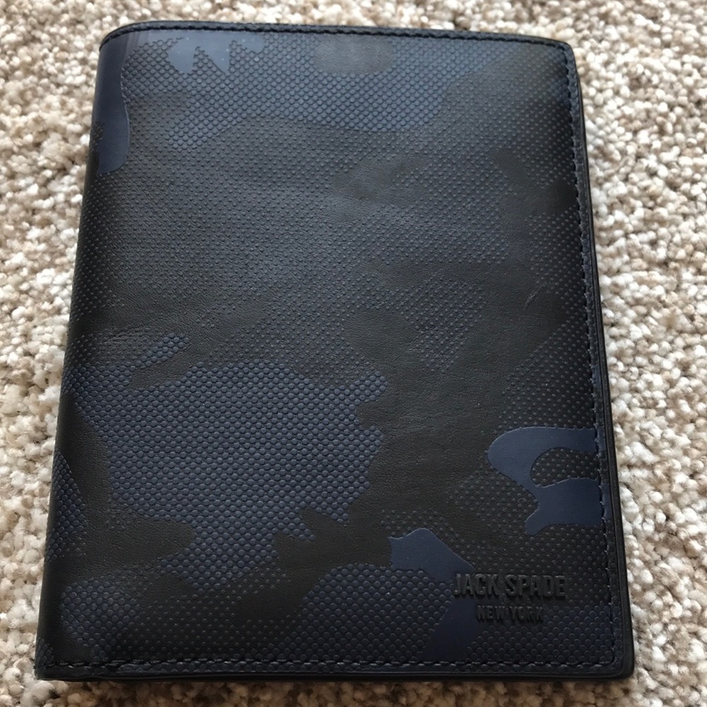 Jack Spade New York Navy Camo Wallet